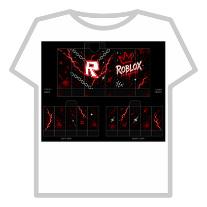 Red ROBLOX shirt thumbnail