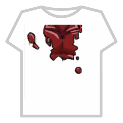 Sauce splatter / ketchup splatter