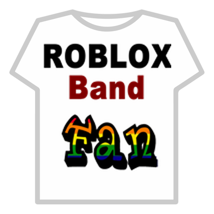 ROBLOX Band Fan shirt (FREE)